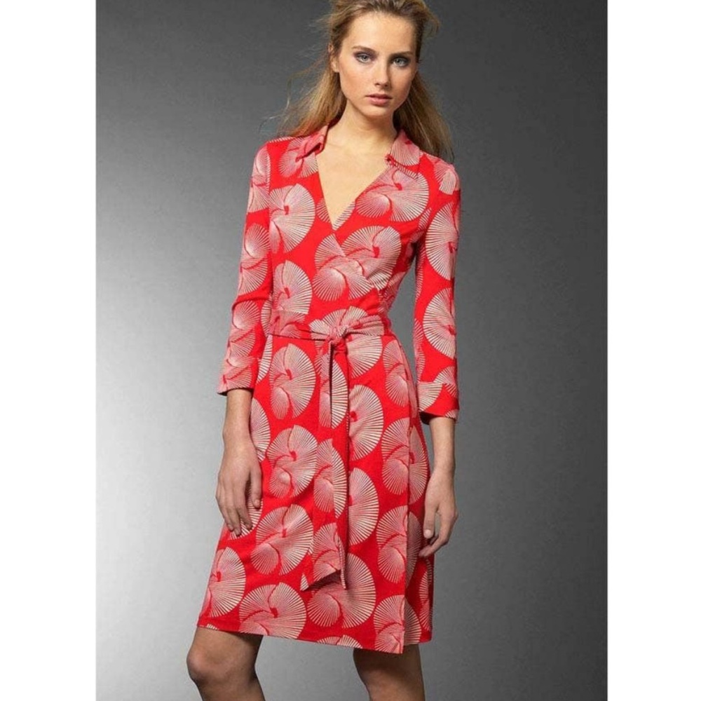 Diane Von Furstenberg Vintage Sundial Wrap Dress